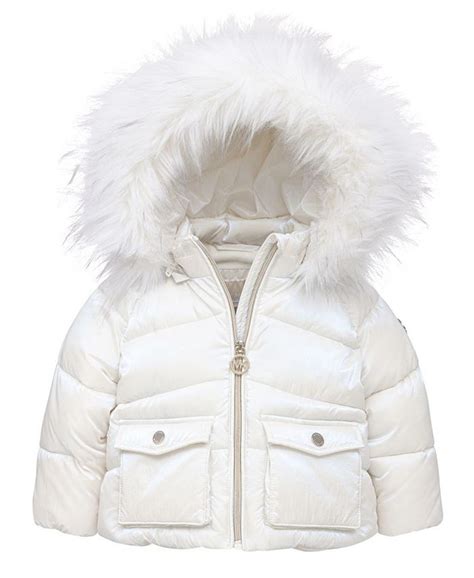 michael kors baybe winterjacke|Michael Kors girls.